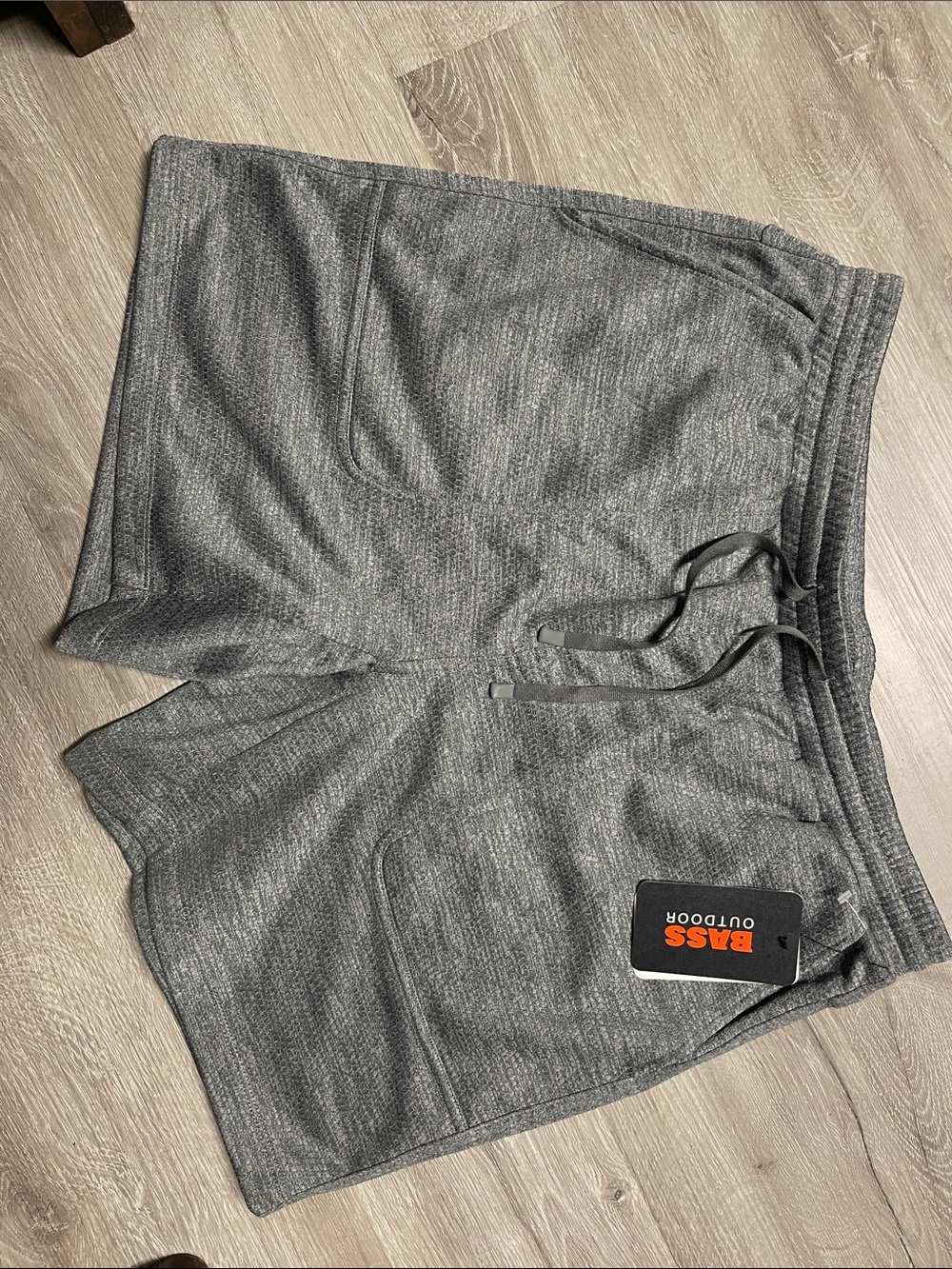 Bass Men's Heather Gray Athletic Knit Shorts